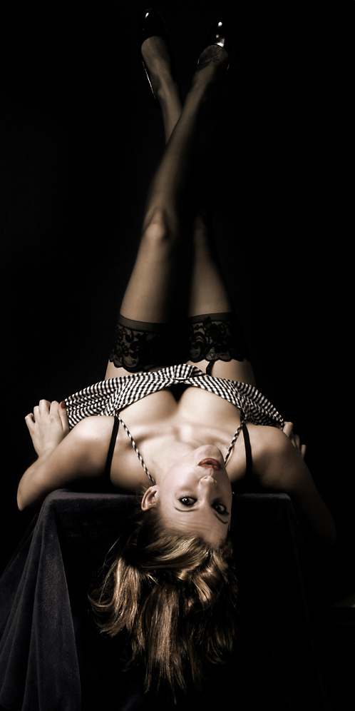 For a while, I was fascinated by the look of 1950s and ’60s pin-up posters. Naturally, one of the first things I tried after getting my AlienBees strobes was recreating that bold, retro style.
I wish I had explored it more, but time was limited, and after 2006, photography took a long pause in my life. These early attempts may not fully capture the classic pin-up look I was chasing, but they are still a fun reminder of that experimental phase.